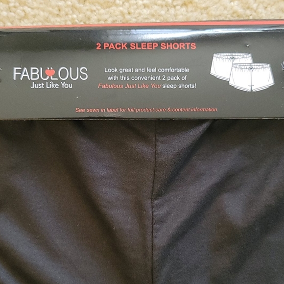 ☆ Fabulous ☆ NWT 2 Pack Sleep Shorts 💤 - Picture 4 of 8